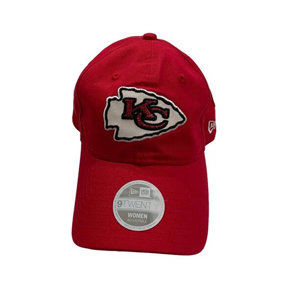 New Era Accessories - New era Womens kansas City Chiefs glitter logo baseball hat